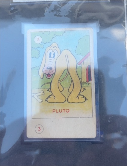1936 Elah Topolino Premio #3 Pluto — front