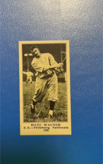1915 The Sporting News #182 Hans Wagner — front
