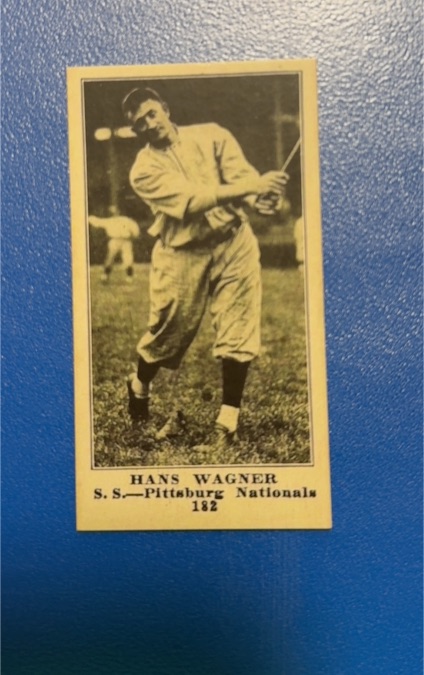 1915 M101-5 The Sporting News Reprint #182 Hans Wagner — front