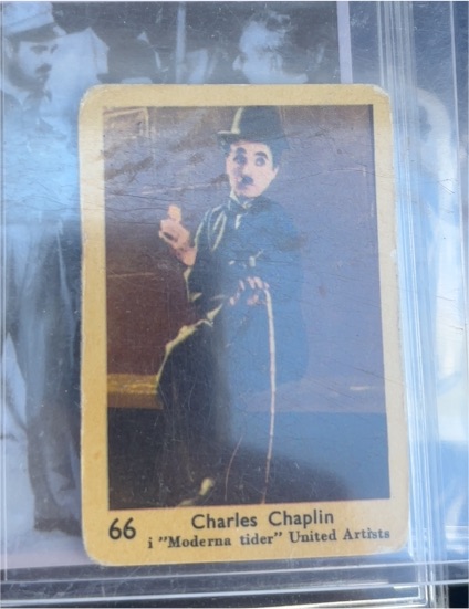 1920s Exhibits #66 Charles Chaplin — front