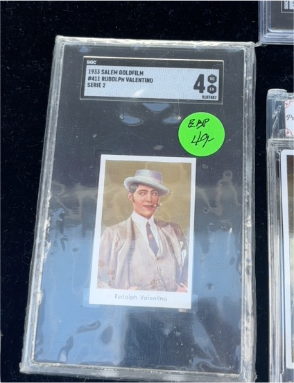 1933 Salem Goldfilm #411 Rudolph Valentino Serie 2 — front