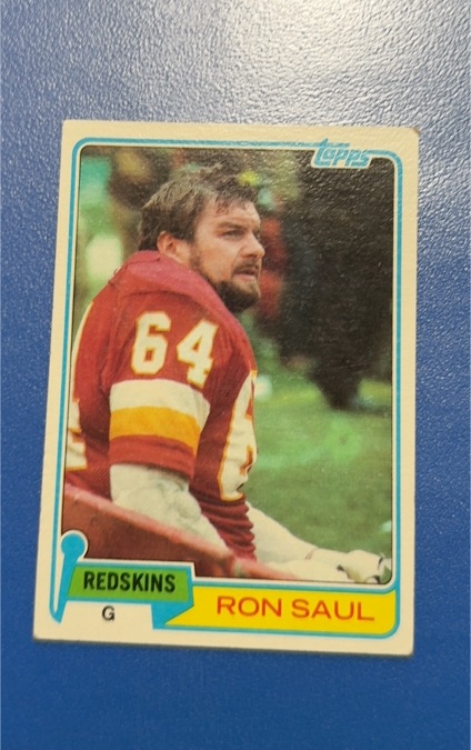 1981 Topps #522 Ron Saul — front