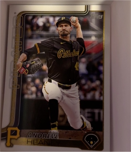 2025 Topps Update #US299 Andrew Heaney — front
