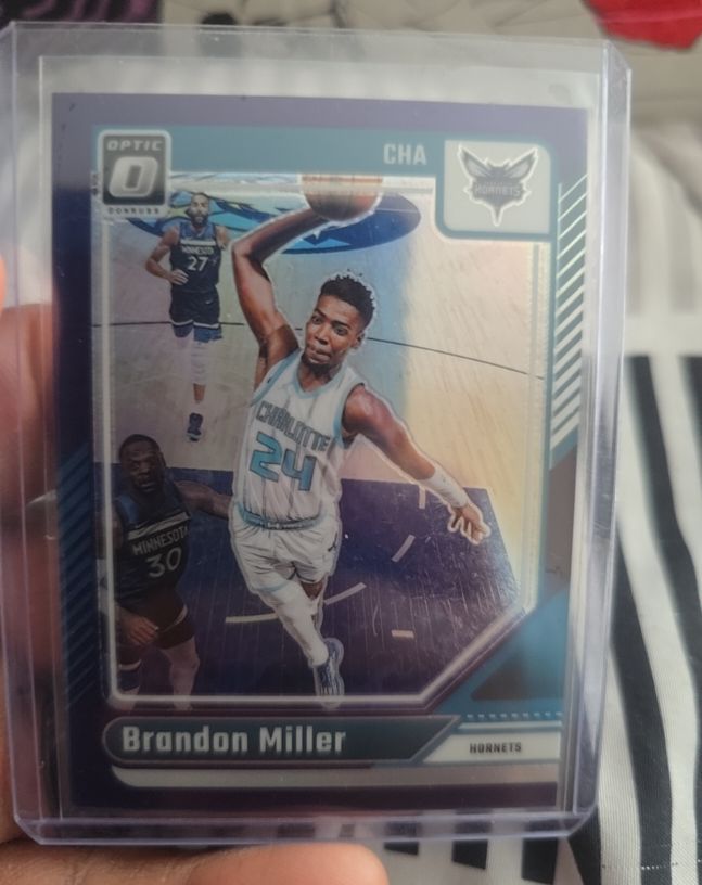 2024-25 Panini Donruss Optic #16 Brandon Miller — front
