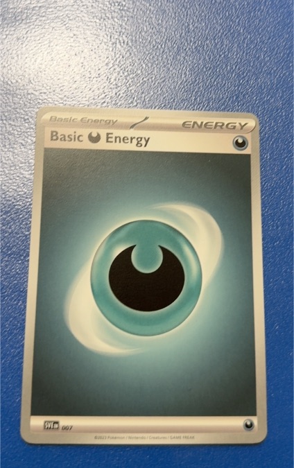 2023 Pokémon Scarlet & Violet #007 Basic Darkness Energy — front