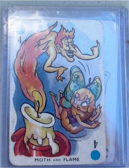1939 Castell Mickey's Fun Fair #4 Moth and Flame — front