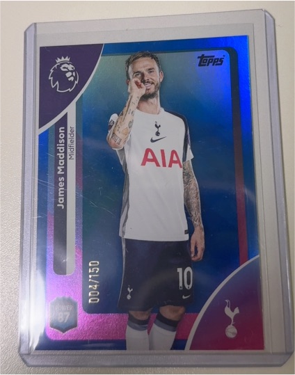 2025-26 Topps Premier League #262 James Maddison — front