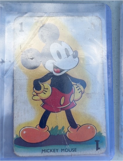 1938 Castell Bros. Ltd. Shuffled Symphonies #1 Mickey Mouse — front