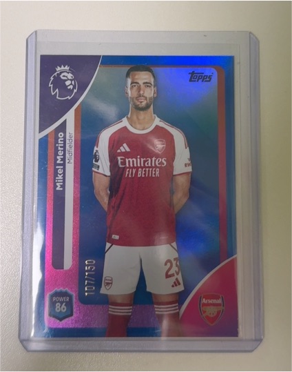 2025-26 Topps Premier League #6 Mikel Merino — front