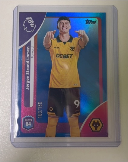 2025-26 Topps Premier League #103 Jørgen Strand Larsen — front