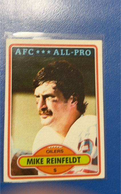 1980 Topps #30 Mike Reinfeldt — front