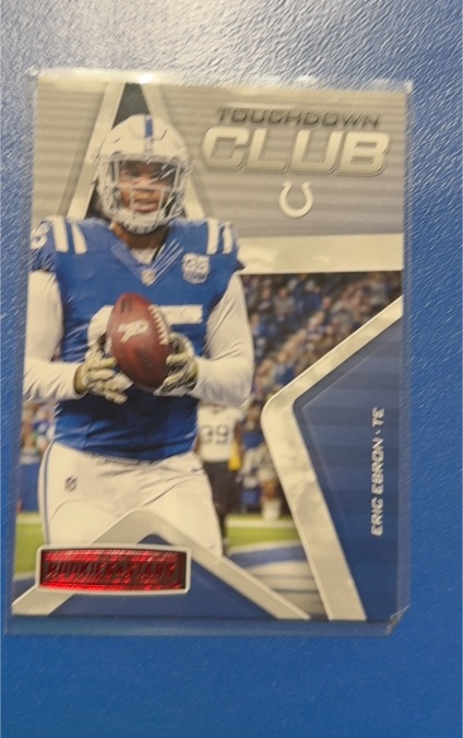 2019 Panini Rookies & Stars #TC-EB Eric Ebron Touchdown Club — front