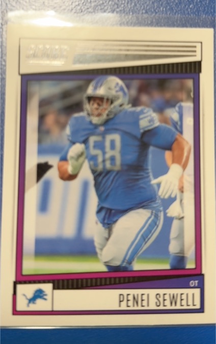 2022 Panini Score #86 Penei Sewell — front