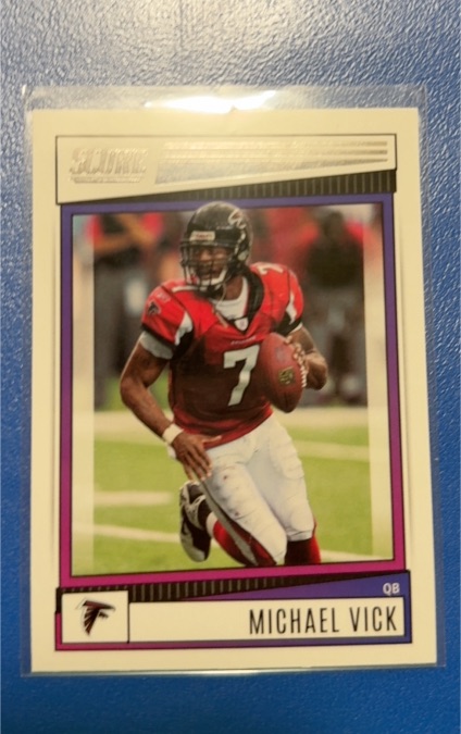 2022 Panini Score #44 Michael Vick — front