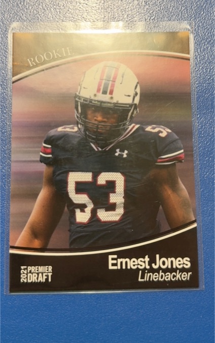 2021 SAGE Premier Draft #107 Ernest Jones — front