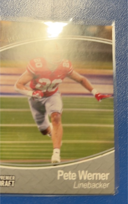 2021 Sage Hit Premier Draft High Series Rookie #177 Pete Werner — front