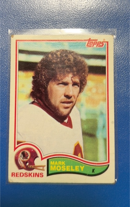 1982 Topps #516 Mark Moseley — front