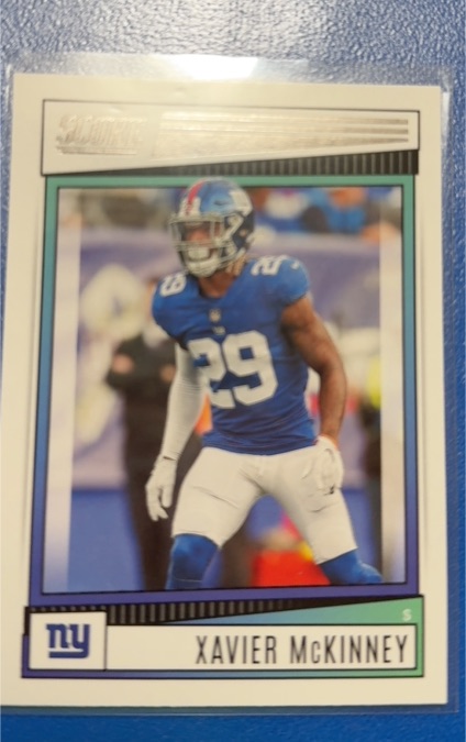 2022 Panini Score Football #238 Xavier McKinney — front