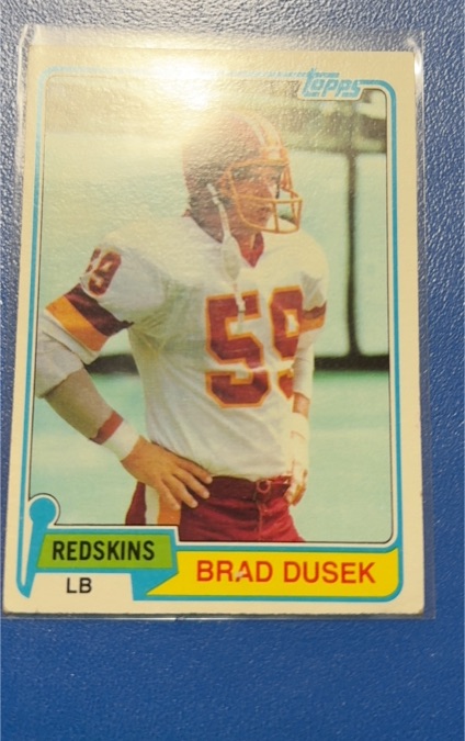1981 Topps #499 Brad Dusek — front