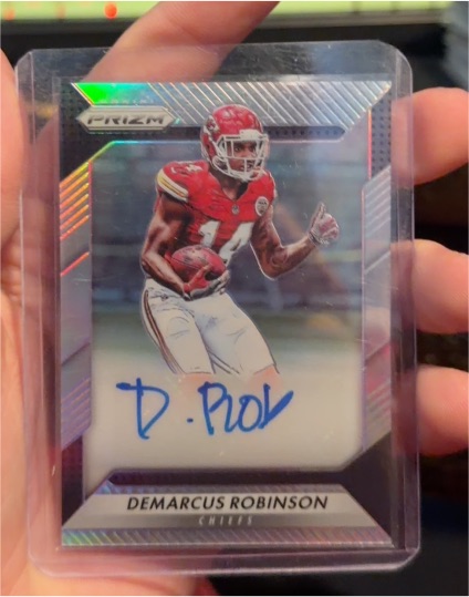 2016 Panini Prizm #DeMarcus Robinson — front
