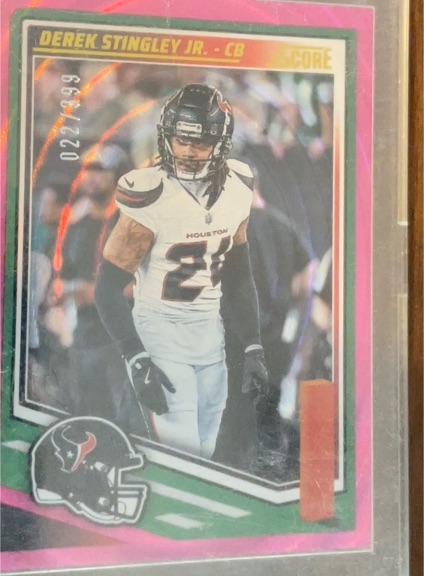 2025 Panini Score #194 Derek Stingley Jr. — front
