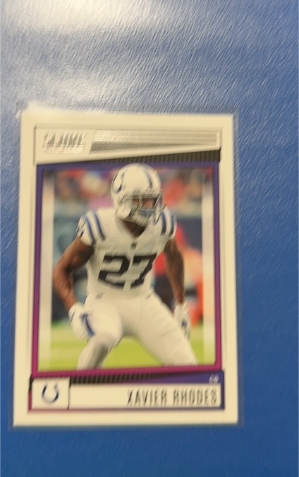 2022 Panini Score #15 Xavier Rhodes — front