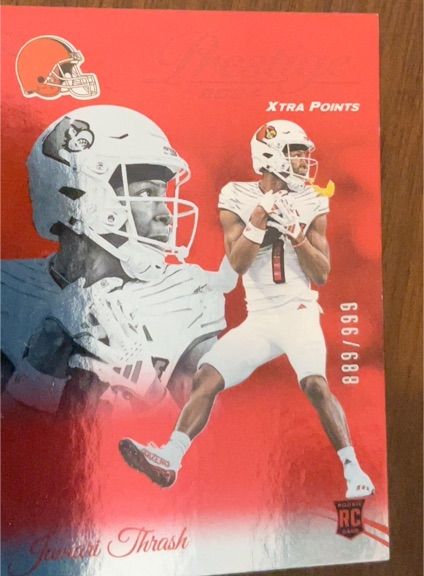 2024 Panini Prestige #371 Jamari Thrash Xtra Points Red — front