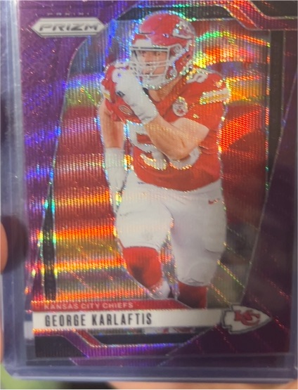2024 Panini Prizm # George Karlaftis — front