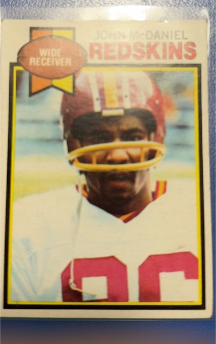 1979 Topps #91 John McDaniel Washington Redskins — front