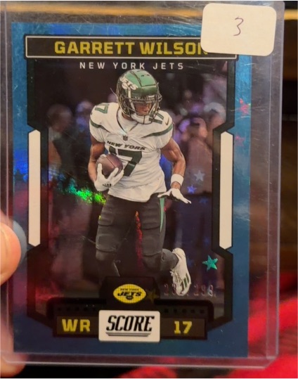 2023 Panini Score #291 Garrett Wilson — front