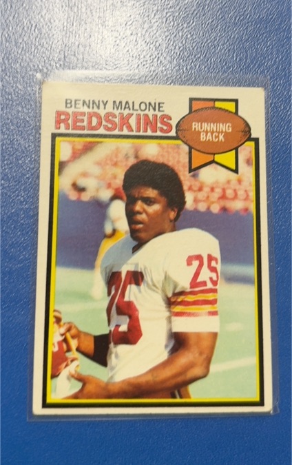 1979 Topps Football #196 Benny Malone — front
