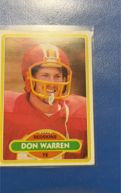 1980 Topps #371 Don Warren — front