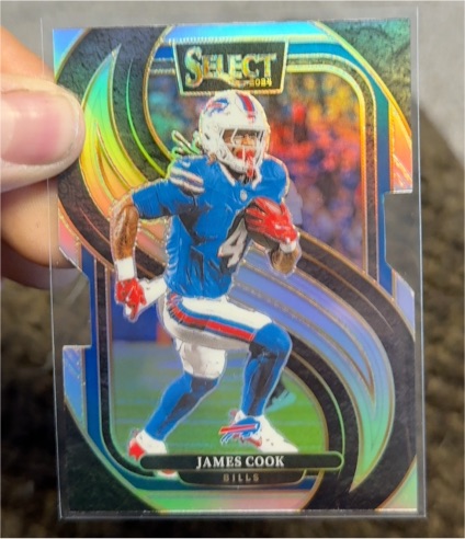 2024 Panini Select #167 James Cook — front