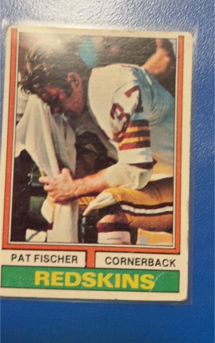 1974 Topps #445 Pat Fischer — front
