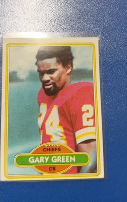 1980 Topps #133 Gary Green — front