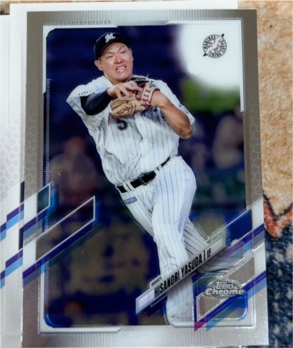 2021 Topps Chrome NPB #33 Hisanori Yasuda — front