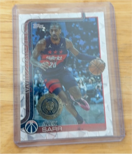 2025-26 Topps Basketball #96 Alex Sarr — front