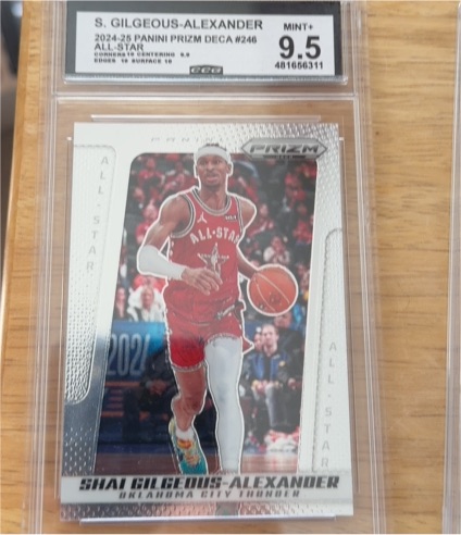 2024-25 Panini Prizm Deca #246 Shai Gilgeous-Alexander — front