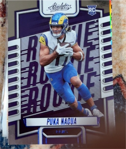 2023 Panini Absolute #189 Puka Nacua — front