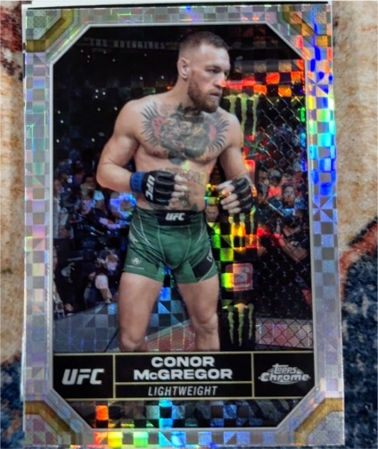 2024 Topps Chrome UFC #49 Conor McGregor — front