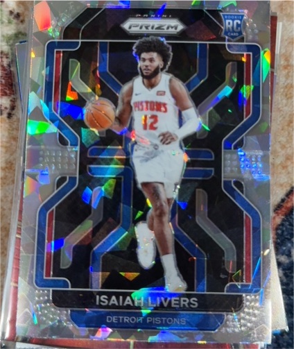 2021-22 Panini Prizm #296 Isaiah Livers — front