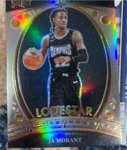 2023-24 Panini Select #10 Ja Morant Lodestar — front