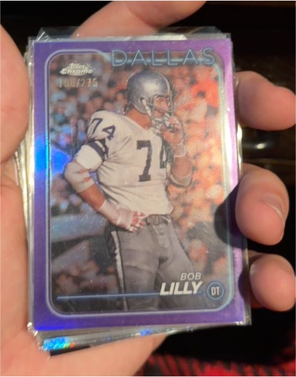 2024 Topps Chrome #43 Bob Lilly — front