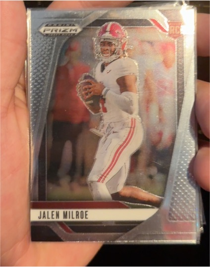 2025 Panini Prizm Draft Picks #5 Jalen Milroe — front