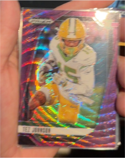 2025 Panini Prizm Draft Picks #101 Tez Johnson — front