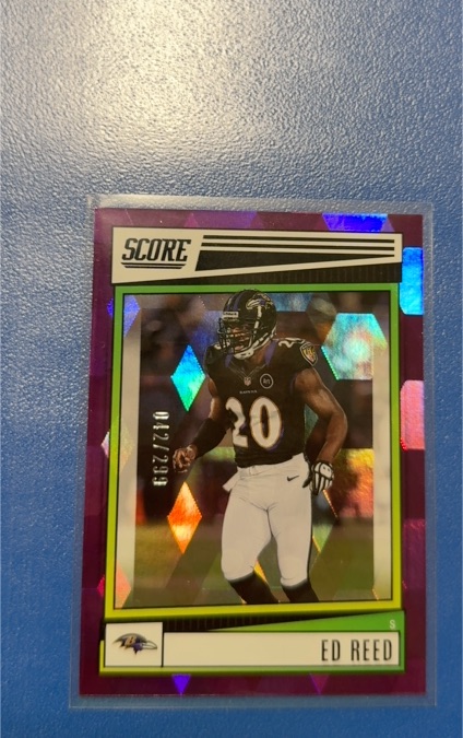 2022 Score #S Ed Reed — front