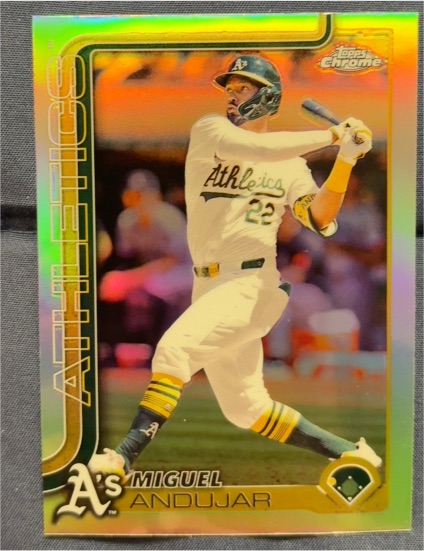 2025 Topps Chrome #45 Miguel Andujar — front