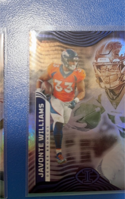2022 Panini Illusions #33 Javonte Williams — front