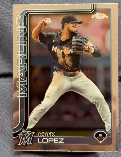 2025 Topps Chrome #134 Otto Lopez — front