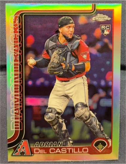 2025 Topps Chrome #240 Adrian Del Castillo — front